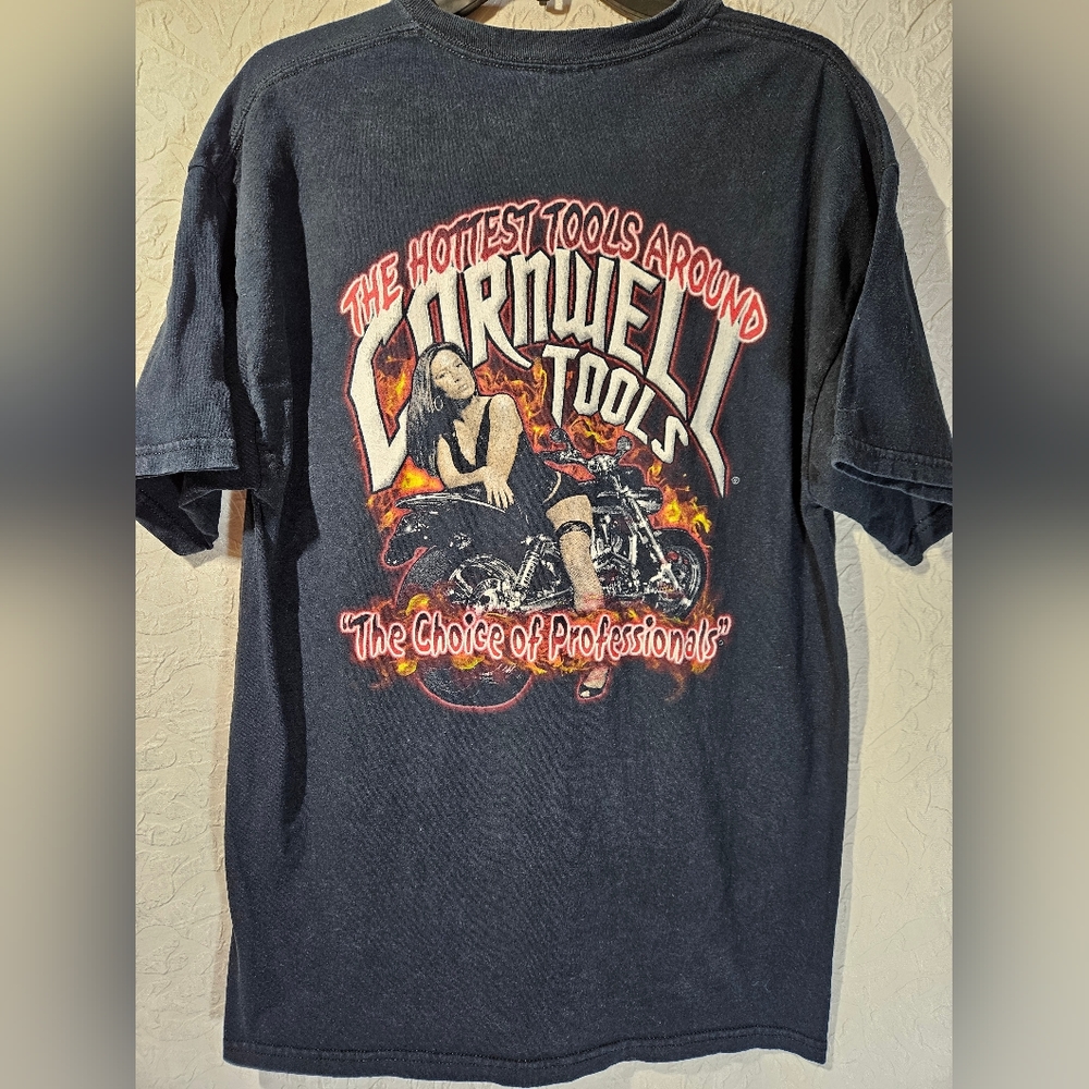 Vintage Cornwell Tools Black Tee - Picture 2 of 9
